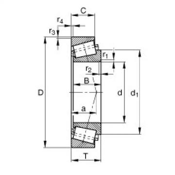  32952 FAG Tapered Roller bearing 