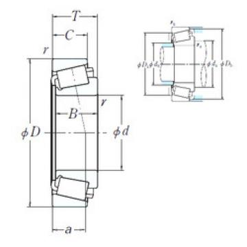  EE244180/244235 NK Cylindrical roller bearing