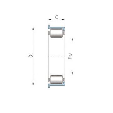  F-236947.02 INA Cylindrical roller bearing