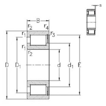  NCF2218-V NKE Cylindrical roller bearing