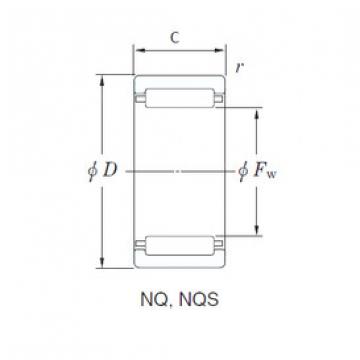  16NQ2322A KOYO Needle roller bearing 