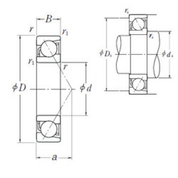  7007 C NK Angular Contact Ball bearing 