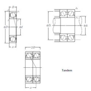  7007DT CYD Angular Contact Ball bearing 