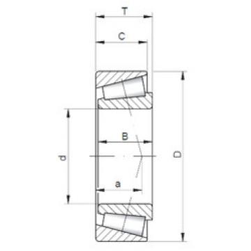  31590/31520 CX Tapered Roller bearing 