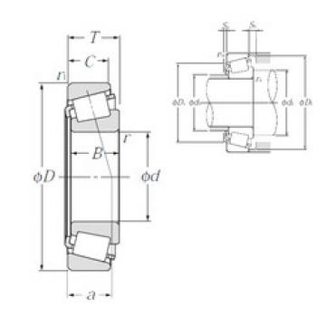  32956XUE1 NTN Tapered Roller bearing 