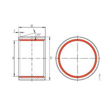  ZGB 180X200X180 INA Radial pherical plain bearing 